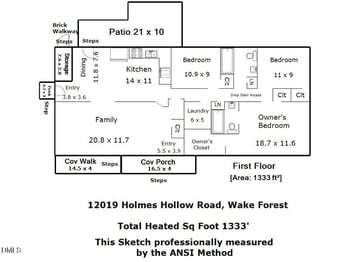 12019 Holmes Hollow Rd, Raleigh, NC 27587
