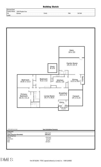 1203 Poplar Ave, Garner, NC 27529