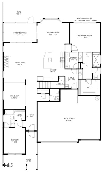 1203 Steinbeck Dr, Durham, NC 27703