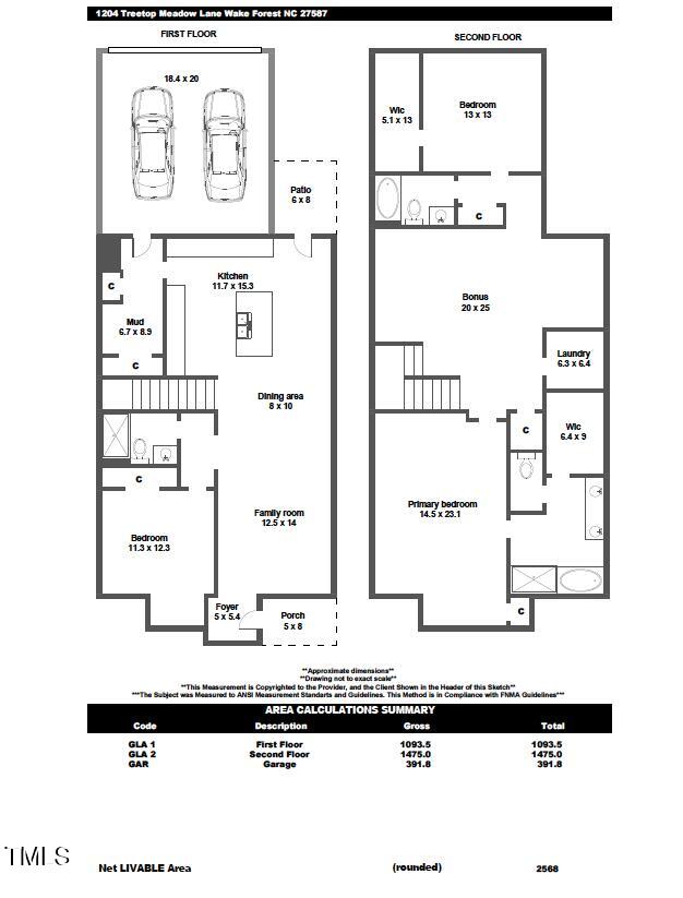 1204 Treetop Meadow Ln, Wake Forest, NC 27587