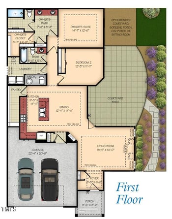1205 Bridgeforth Ln, Chapel Hill, NC 27517