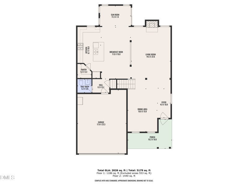 1205 Brook Bluff Rd, Knightdale, NC 27545