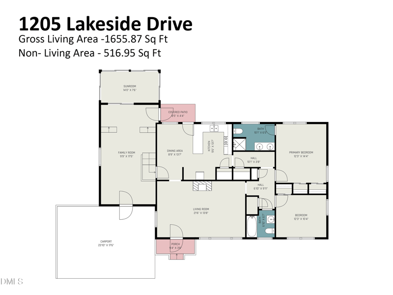 1205 Lakeside Dr, Garner, NC 27529