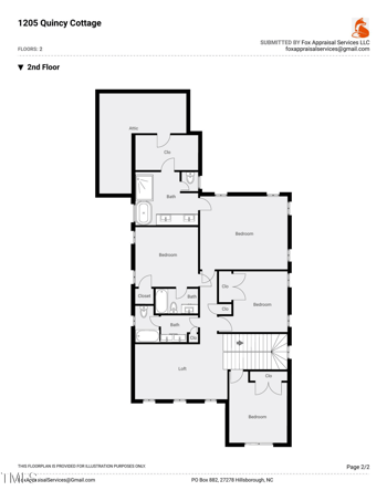 1205 Quincy Cottage Rd, Hillsborough, NC 27278