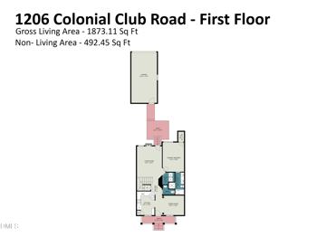 1206 Colonial Club Rd, Wake Forest, NC 27587