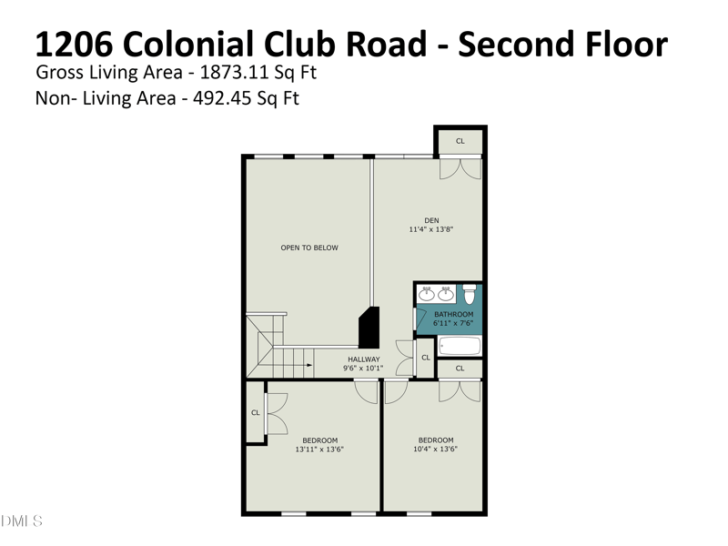 1206 Colonial Club Rd, Wake Forest, NC 27587