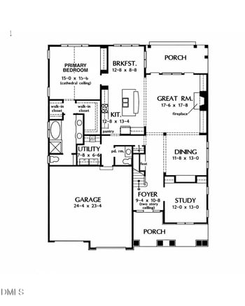 1207 Clearwater Farm Trl #1b, Chapel Hill, NC 27517