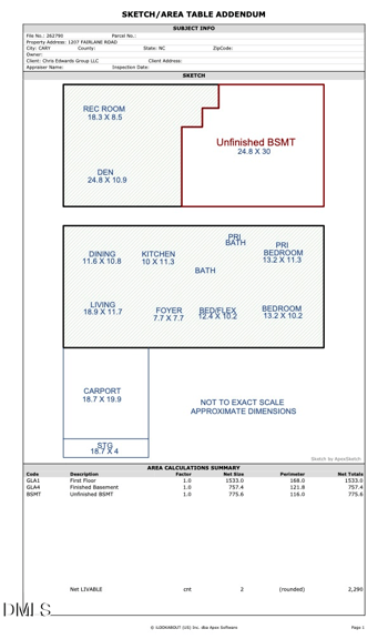 1207 Fairlane Rd, Cary, NC 27511