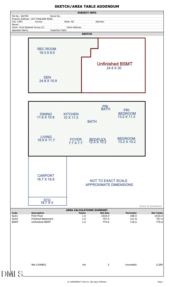 1207 Fairlane Rd, Cary, NC 27511
