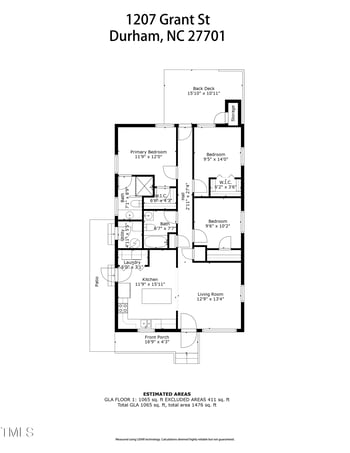 1207 Grant St, Durham, NC 27701