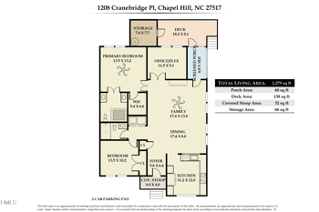 1208 Cranebridge Pl, Chapel Hill, NC 27517