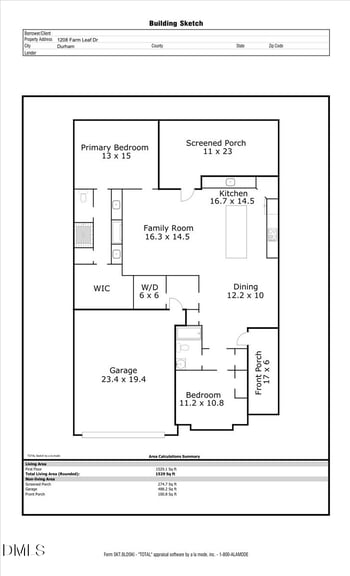 1208 Farm Leaf Dr, Durham, NC 27703