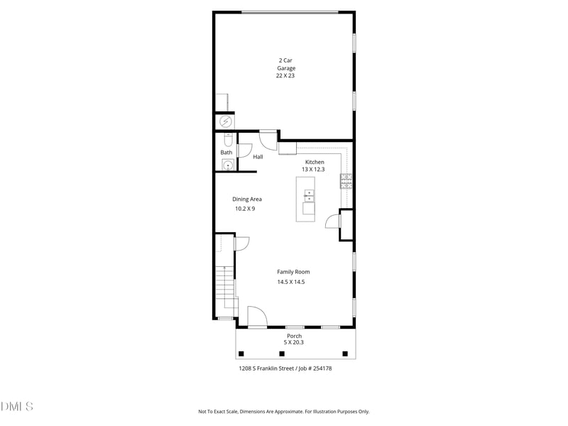 1208 Franklin St, Wake Forest, NC 27587