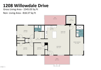 1208 Willowdale Dr, Durham, NC 27707