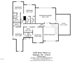 1209 Briar Patch Ln, Raleigh, NC 27615