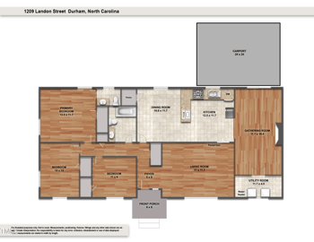 1209 Landon St, Durham, NC 27703