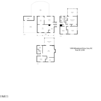 1209 Willowbrook Dr, Cary, NC 27511