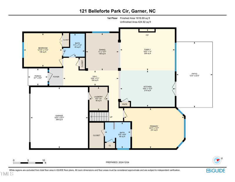 121 Belleforte Park Cir, Garner, NC 27529