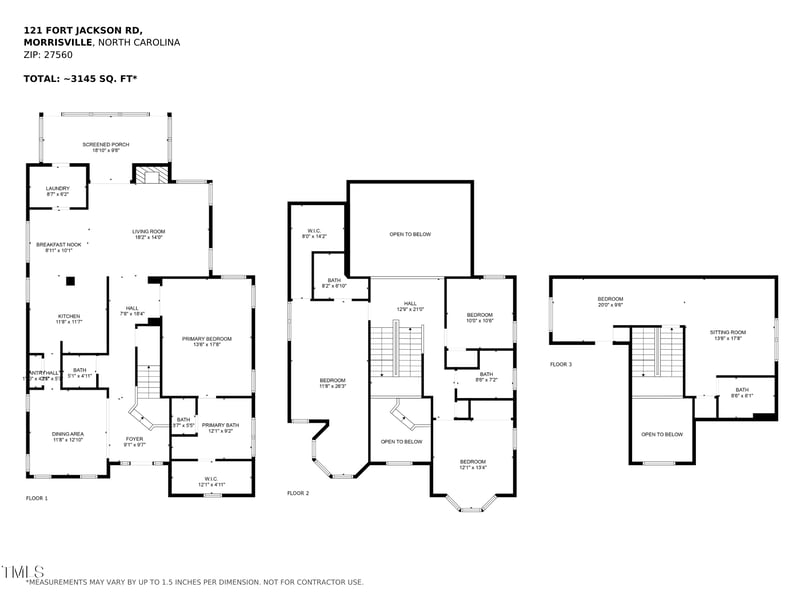121 Fort Jackson Rd, Morrisville, NC 27560