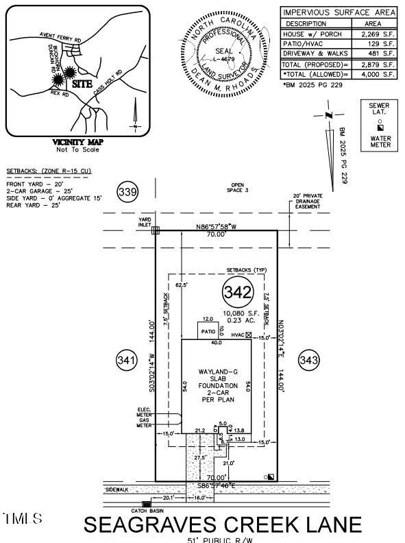121 Seagraves Creek Ln, Holly Springs, NC 27540