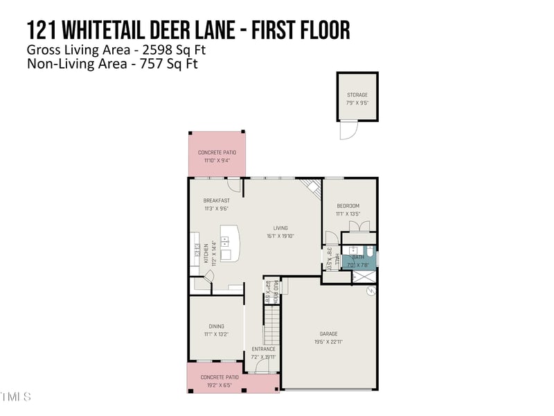 121 Whitetail Deer Ln, Garner, NC 27529