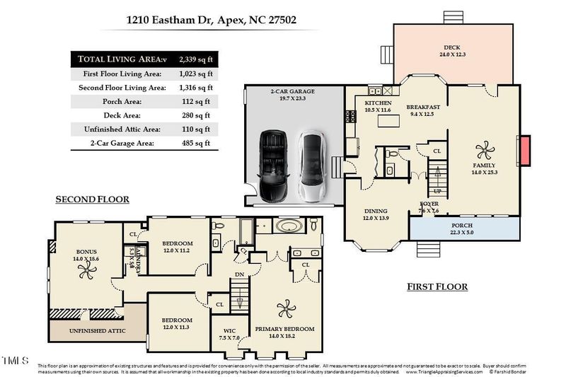 1210 Eastham Dr, Apex, NC 27502