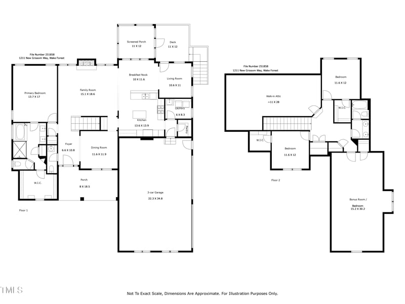 1211 New Grissom Way, Wake Forest, NC 27587