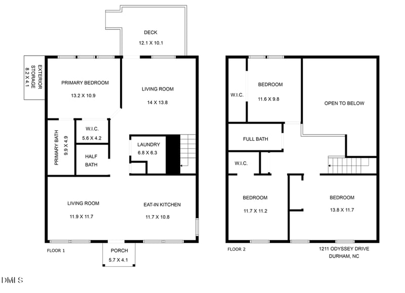 1211 Odyssey Dr, Durham, NC 27713