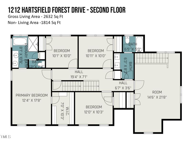 1212 Hartsfield Forest Dr, Wake Forest, NC 27587