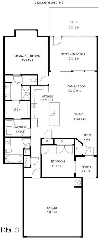 1212 Morrison Dr, Durham, NC 27703