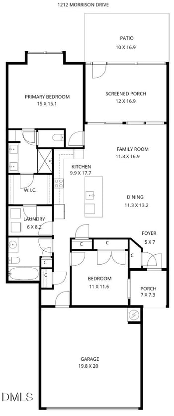 1212 Morrison Dr, Durham, NC 27703
