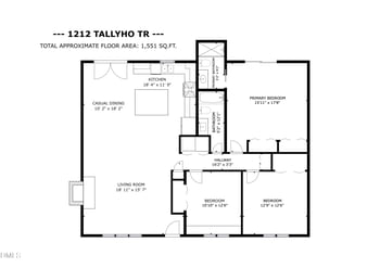 1212 Tallyho Trl, Chapel Hill, NC 27516