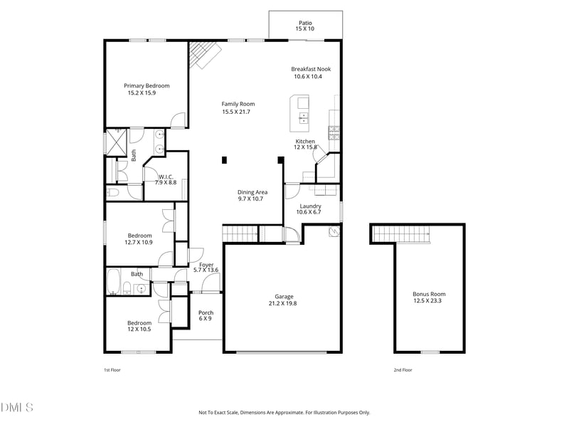 1212 Windrose Dr, Fuquay Varina, NC 27526