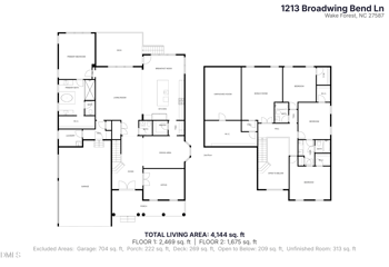 1213 Broadwing Bend Ln, Wake Forest, NC 27587