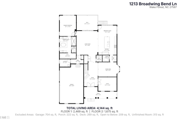 1213 Broadwing Bend Ln, Wake Forest, NC 27587