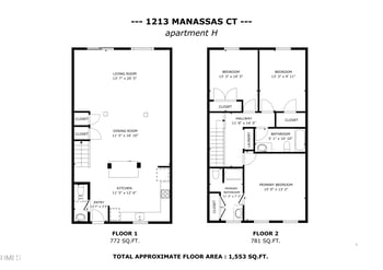 1213 Manassas Ct #H, Raleigh, NC 27609