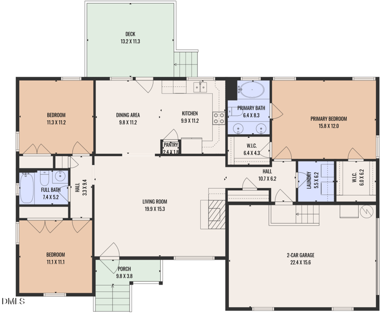 1213 Middleton Dr, Creedmoor, NC 27522