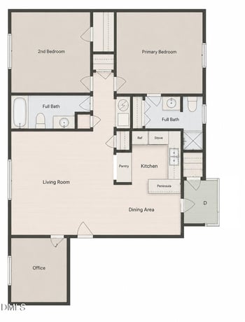 1217 Manassas Ct #G, Raleigh, NC 27609