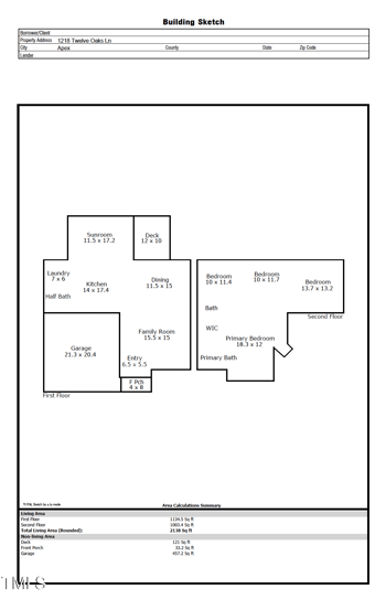 1218 Twelve Oaks Ln, Apex, NC 27502