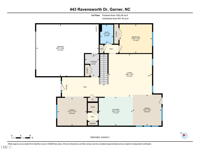 122 Fountainhead Ln, Garner, NC 27529