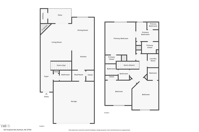 122 Torpoint Rd, Durham, NC 27703