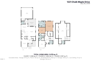 1221 Chalk Maple Dr, Cary, NC 27519