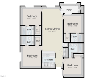 1221 University Ct #203, Raleigh, NC 27606