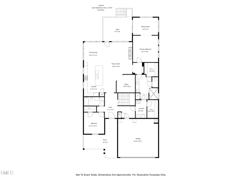 1222 Restoration Dr, Durham, NC 27703