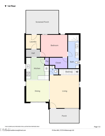 1223 Eno St, Hillsborough, NC 27278