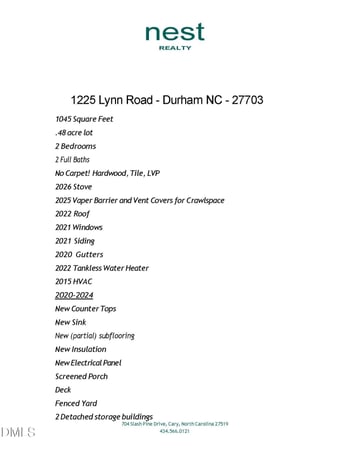 1225 Lynn Rd, Durham, NC 27703