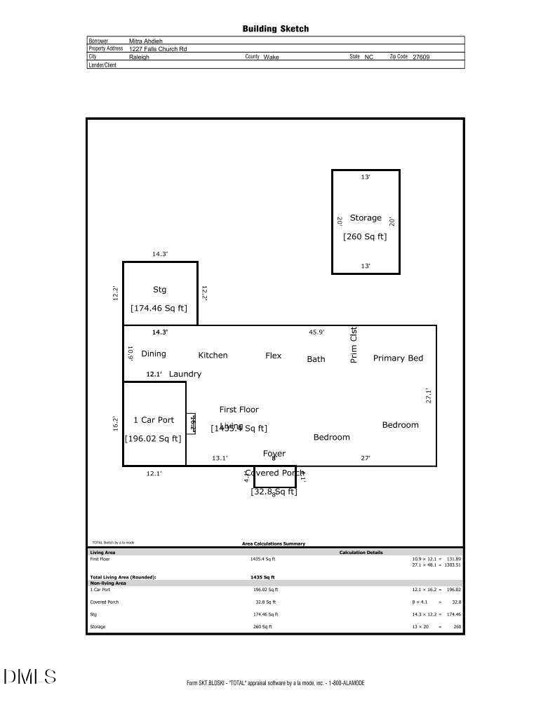 1227 Falls Church Rd, Raleigh, NC 27609