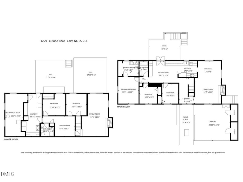 1229 Fairlane Rd, Cary, NC 27511