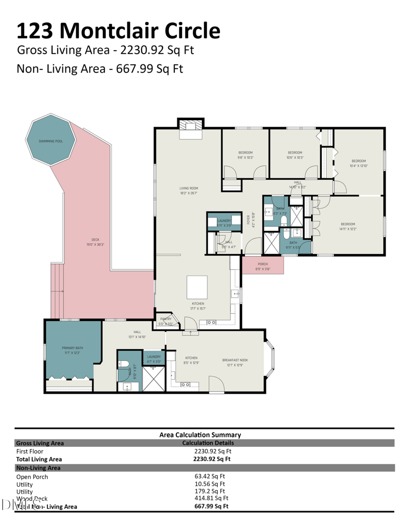 123 Montclair Cir, Durham, NC 27713