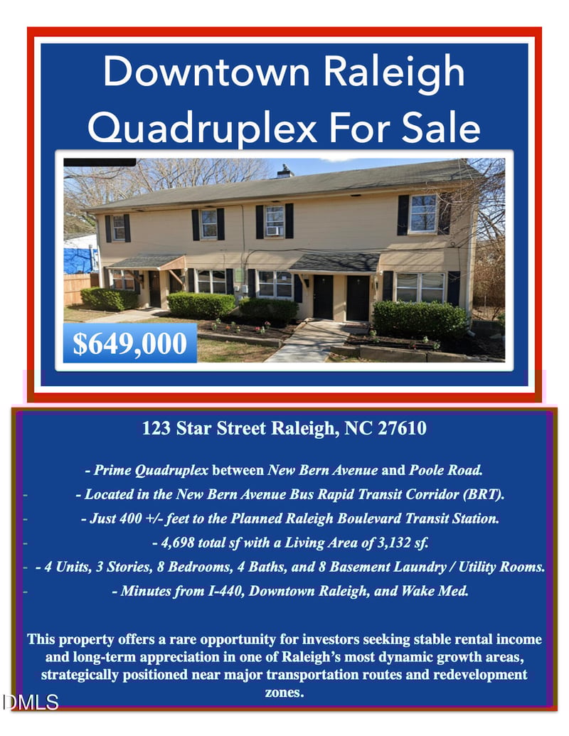123 Star St, Raleigh, NC 27610